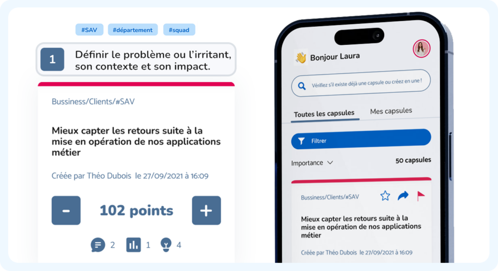 Bénéfices de la solution Kaizen collaborative ZideeUp en entreprise