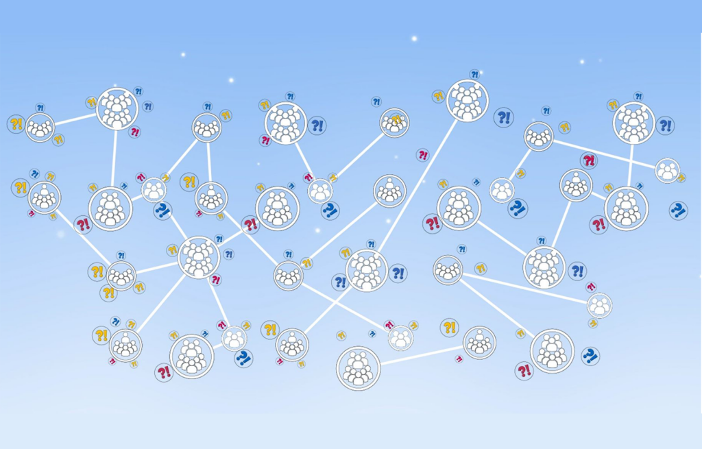 Constellations et communautés métier de la plateforme Kaizen ZideeUp