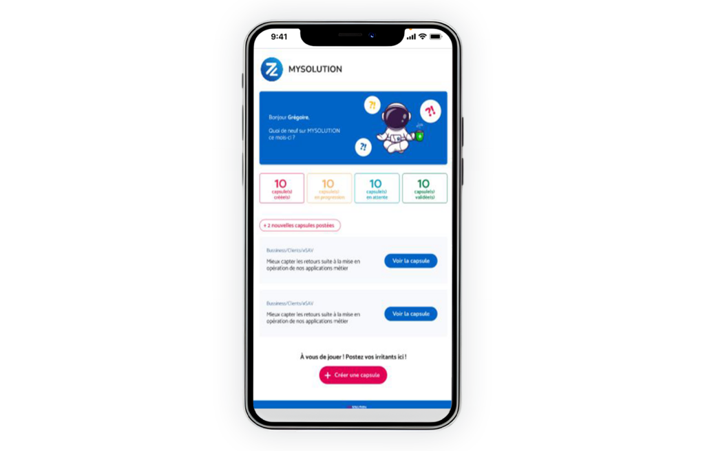 Fréquences de newsletters et messages clés paramétrables sur ZideeUp